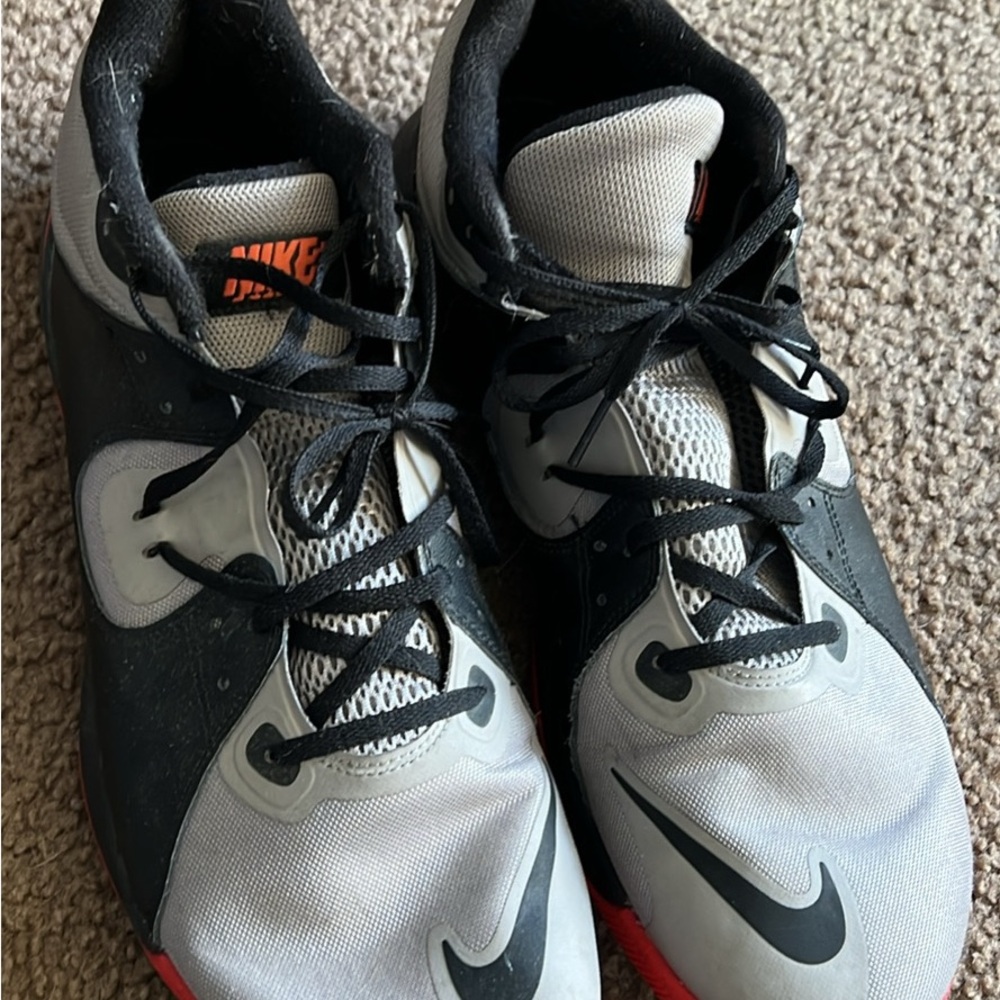 Nike Men's Black and Gray Athletic Shoes sz 15